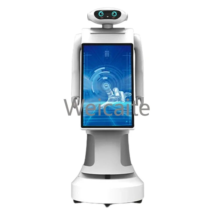 Smart Robot with Face Recognition & Interactive Advertising Display