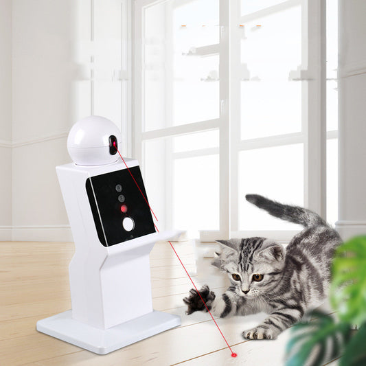 Amusing Cat With Smart Pet Robot
